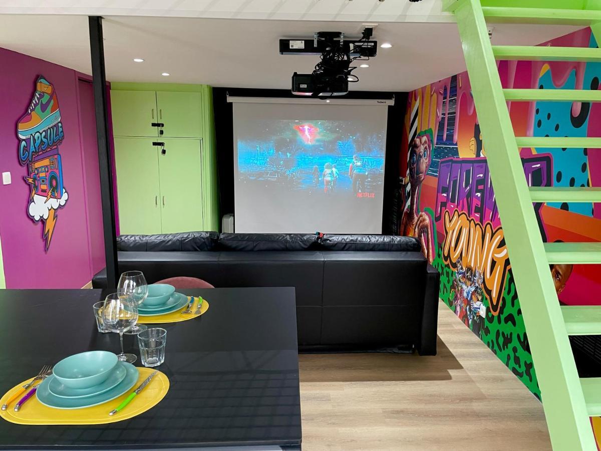 Capsule Forever Young - Jacuzzi - Sauna - Billard - Arcade De Jeux - Netflix & Home Cinema - Ping Pong Hastiere-par-dela 외부 사진
