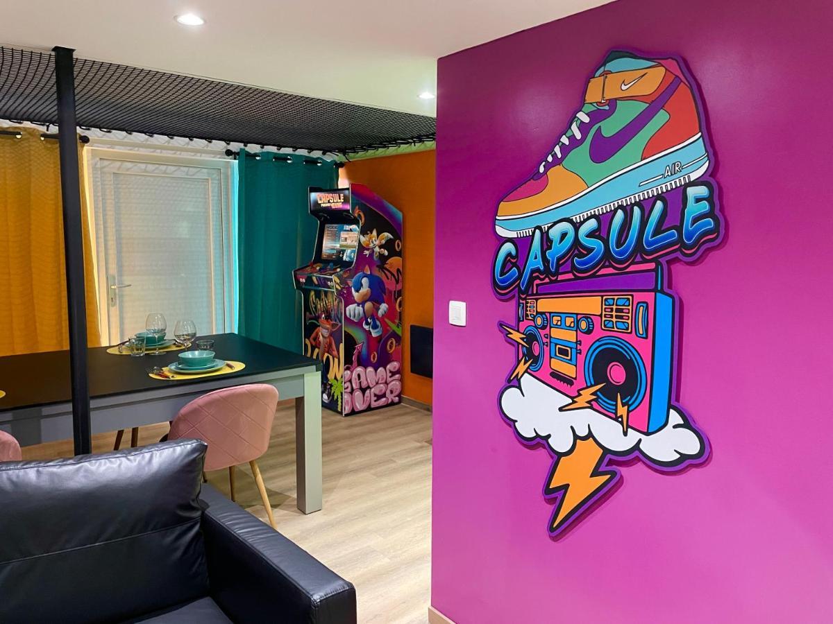 Capsule Forever Young - Jacuzzi - Sauna - Billard - Arcade De Jeux - Netflix & Home Cinema - Ping Pong Hastiere-par-dela 외부 사진